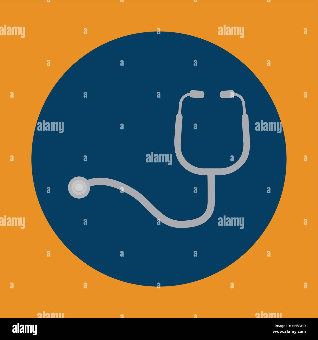 stethoscope medical care icon image vector illustration design Stock ...