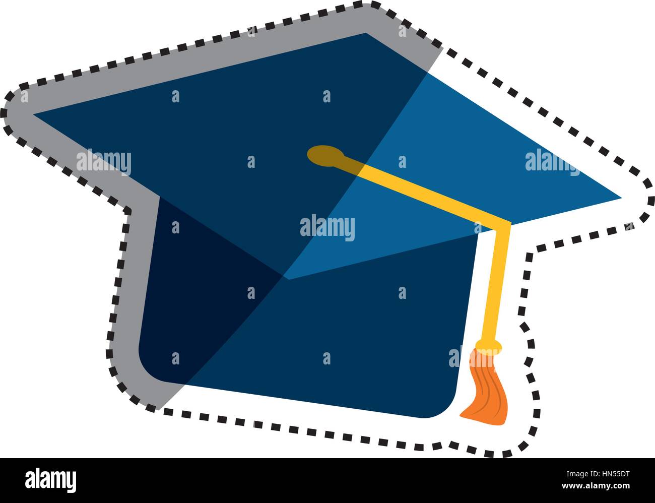 Student graduation hat icon vector illustration graphic design Stock ...