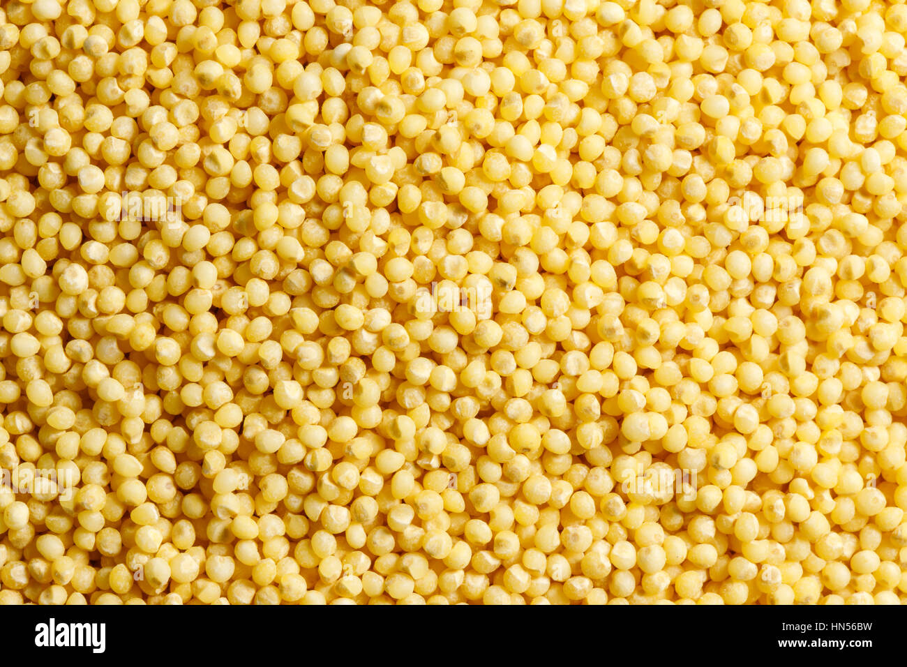 millet raw food ingredient texture macro close up detailed Stock Photo