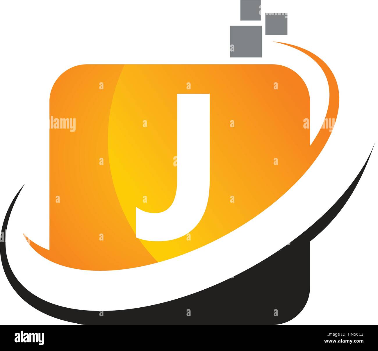 Technology Motion Synergy Letter J Stock Vector Image & Art Alamy