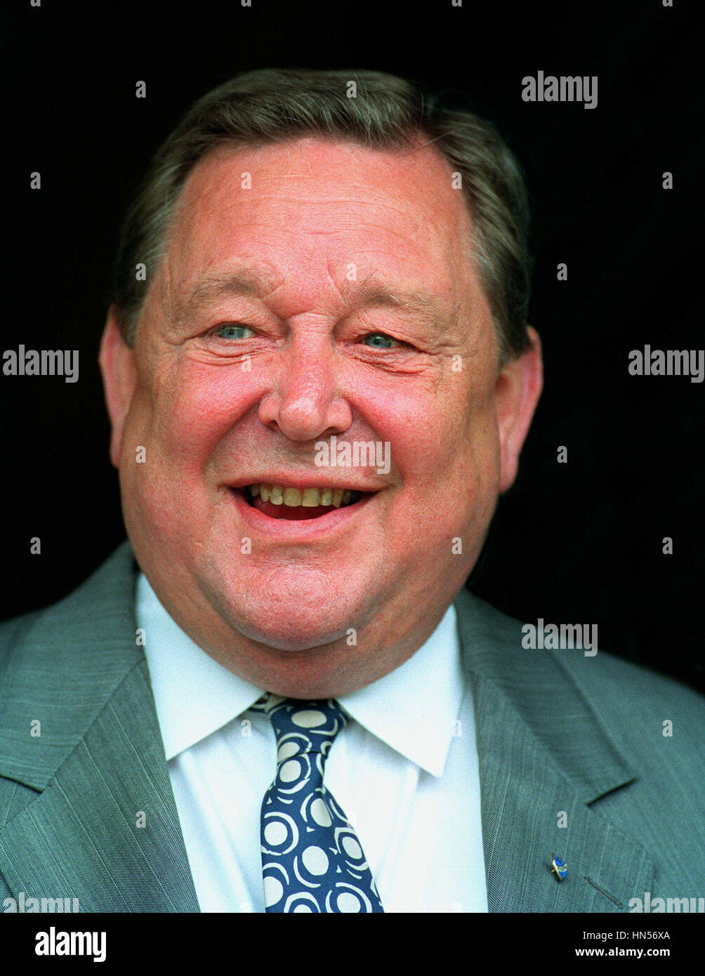 LENNART JOHANSSON PRESIDENT OF UEFA 20 June 1991 Stock Photo - Alamy