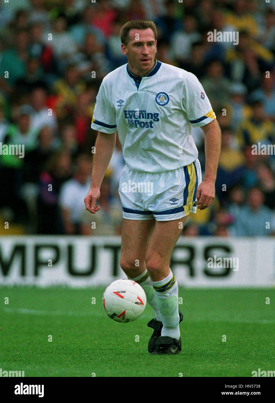 JOHN MCCLELLAND LEEDS UNITED FC 03 September 1991 Stock Photo Alamy