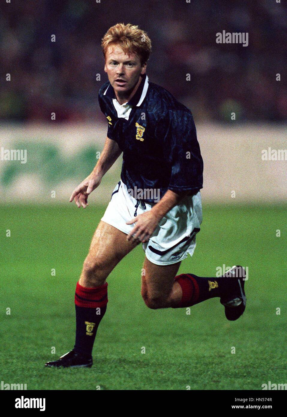 MO JOHNSTON SCOTLAND & GLASGOW RANGERS FC 25 September 1991 Stock Photo Alamy