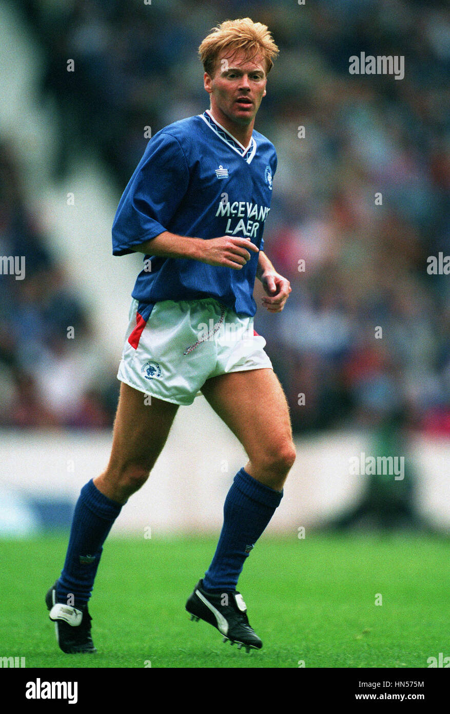 MO JOHNSTON GLASGOW RANGERS FC 05 November 1991 Stock Photo Alamy