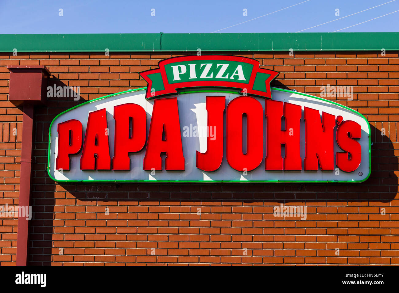 LAS VEGAS, NV - September 22. 2016 - Papa John S Pizza IPhone Ap