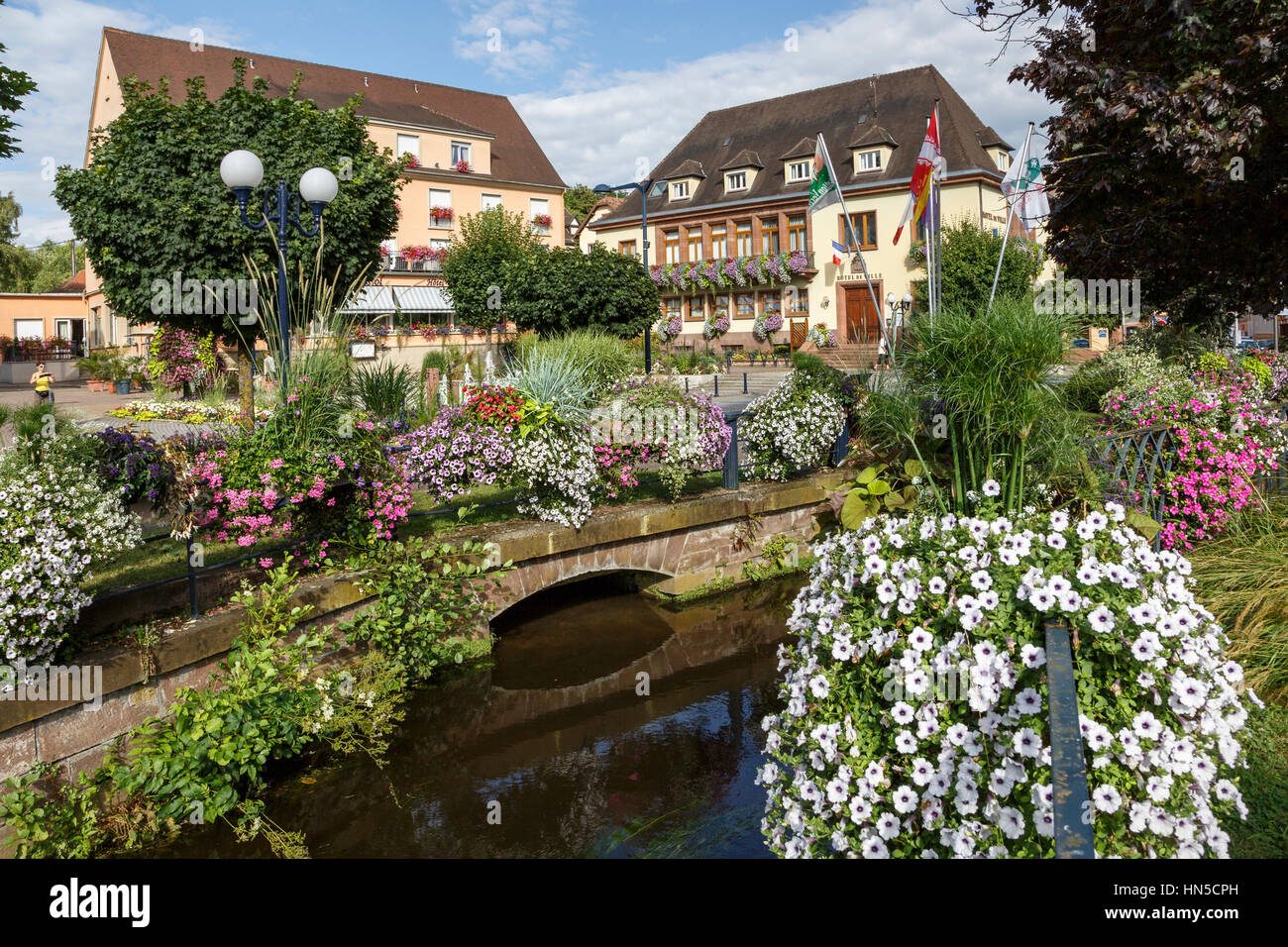 Niederbronn Les Bains Bas Rhin Alsace France Stock Photo Alamy