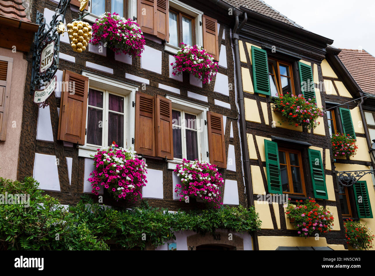 Ribeauvillé, Alsace, France Stock Photo