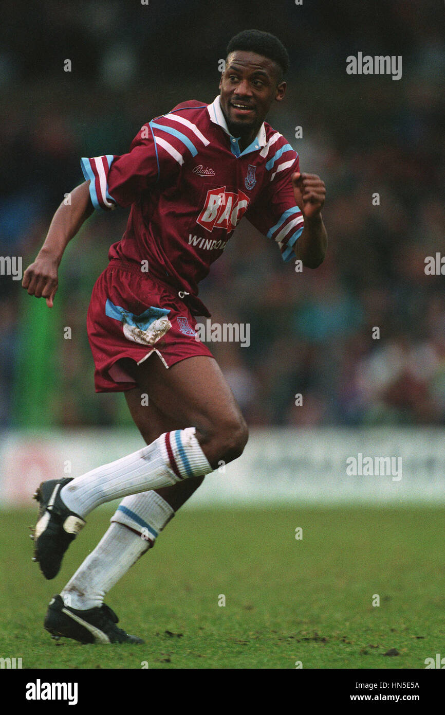 Simon Clarke West Ham United Fc 21 April 1992 Stock Photo Alamy