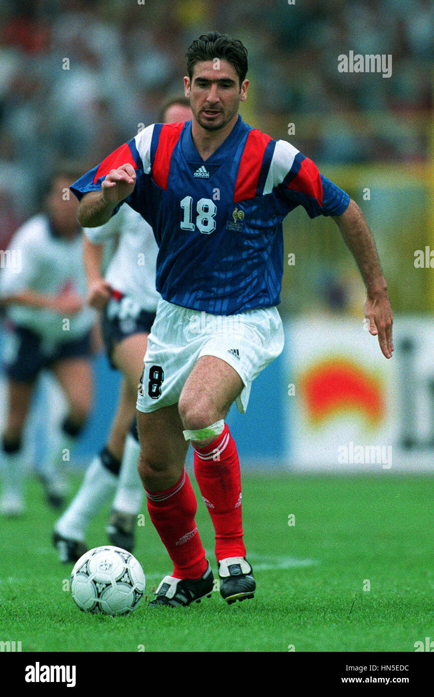 ERIC CANTONA FRANCE & LEEDS UNITED FC 25 June 1992 Stock