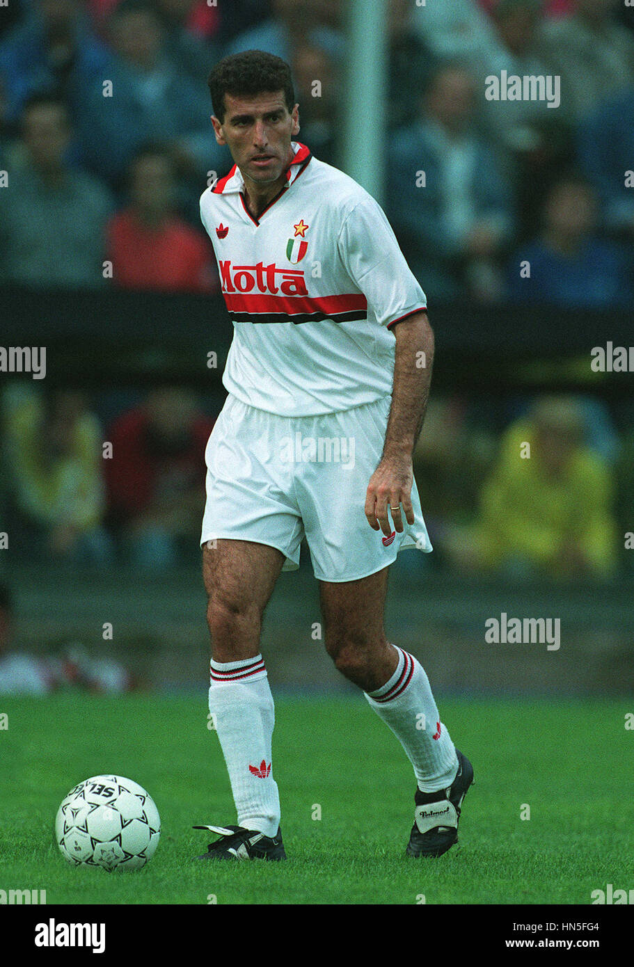 Mauro Tassotti Ac Milan 06 October 1992 Stock Photo Alamy