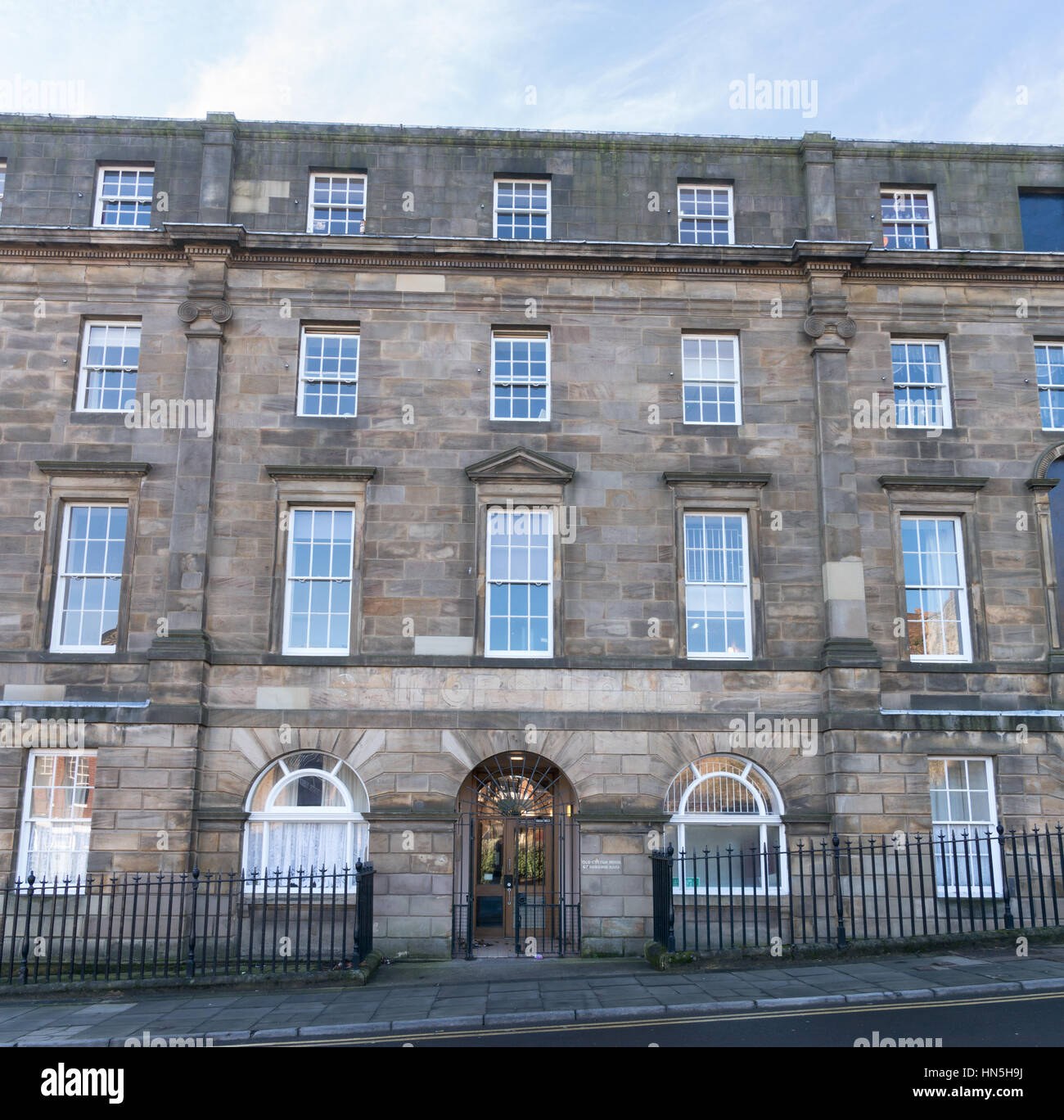 The Old Custom House, formerly Sailors Home, now flats, North Shields