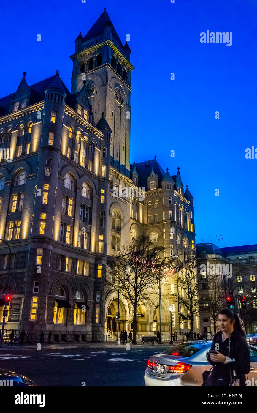Trump international hotel dc hi-res stock photography and images - Alamy
