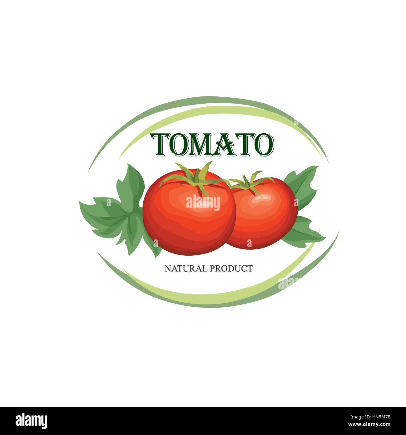 Tomato Label Vegetable Logo Retro Sticker Of Naural Product Tomatoes Stock Vector Image And Art