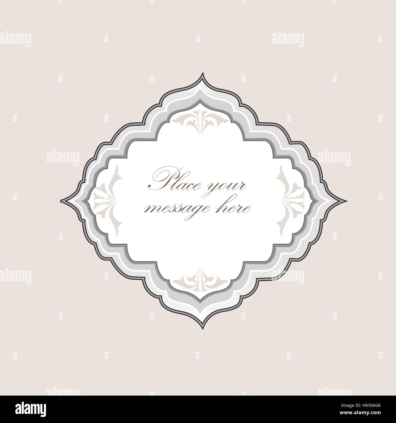Vintage frame. Calligraphic design element Stock Vector Image & Art - Alamy