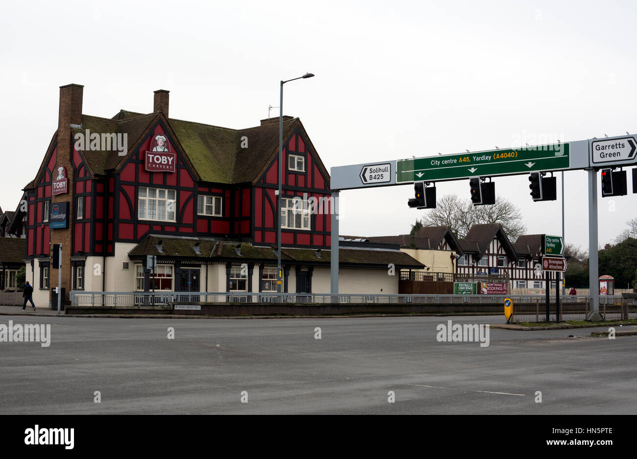 The former Wheatsheaf pub and A45 Coventry Road, Sheldon, Birmingham
