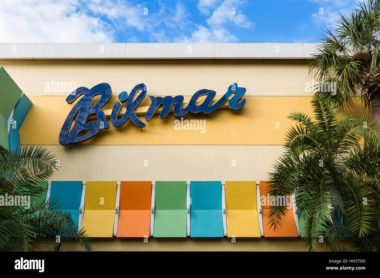 Bilmar Beach Resort Hotel, Treasure Island, Florida, USA Stock Photo