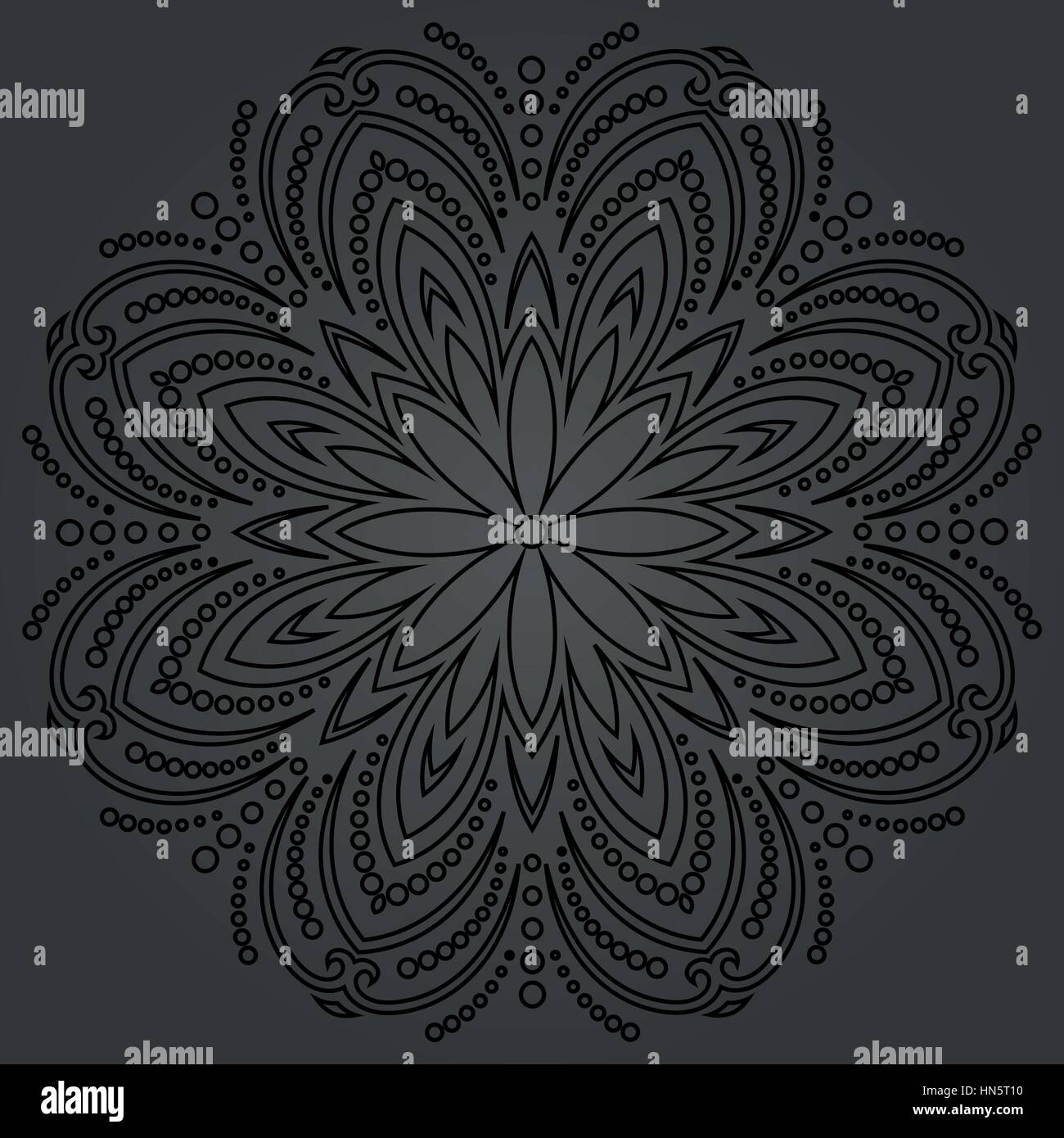 Elegant Vector Ornament in Classic Style Stock Vector Image & Art - Alamy
