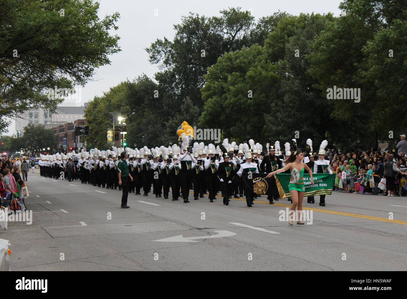 University iowa parade 2016 hires stock photography and