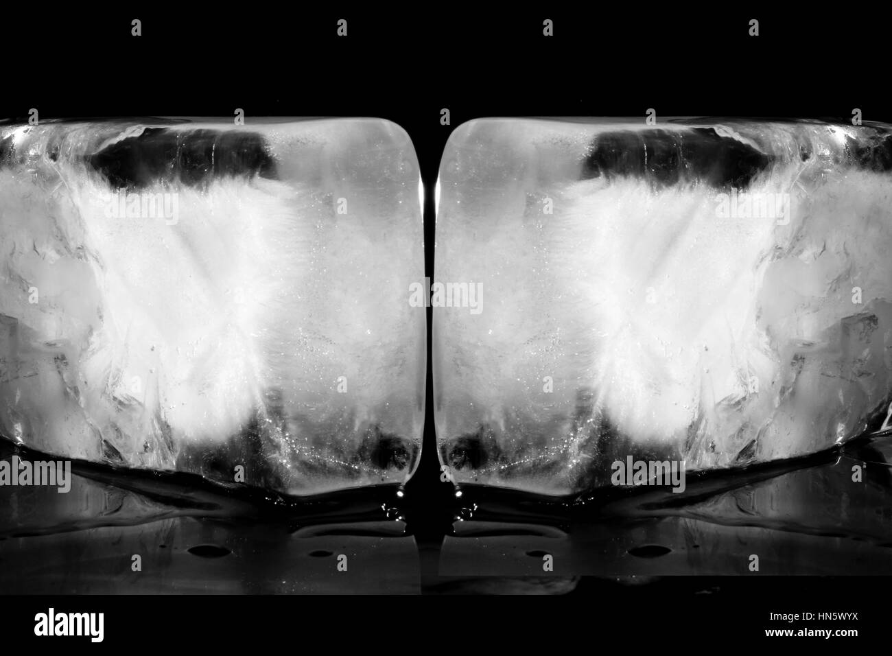 Ice Block / Ice is water, frozen into a solid state. Depending on the