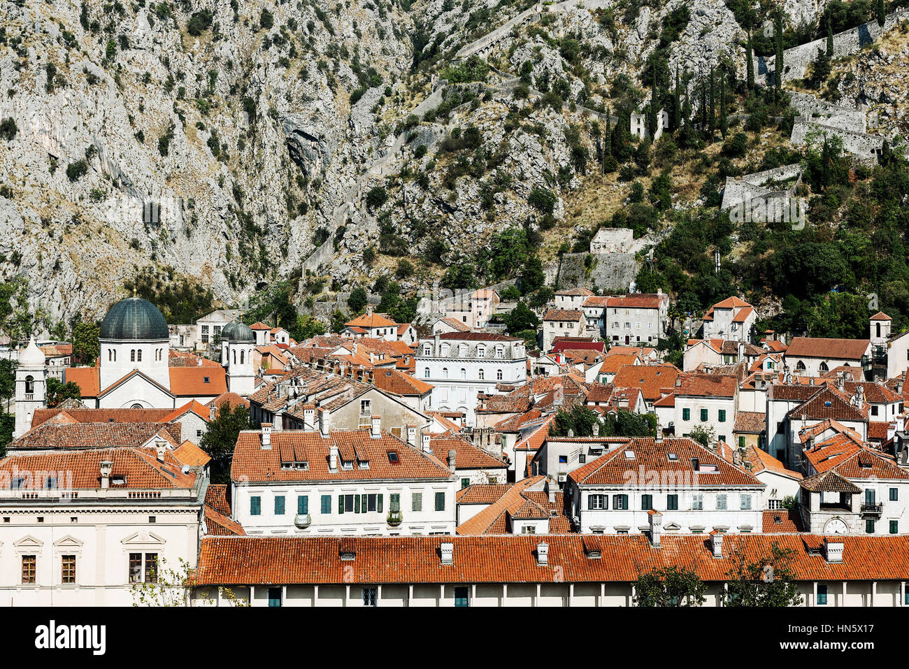 Old town Kotor, Montenegro Stock Photo