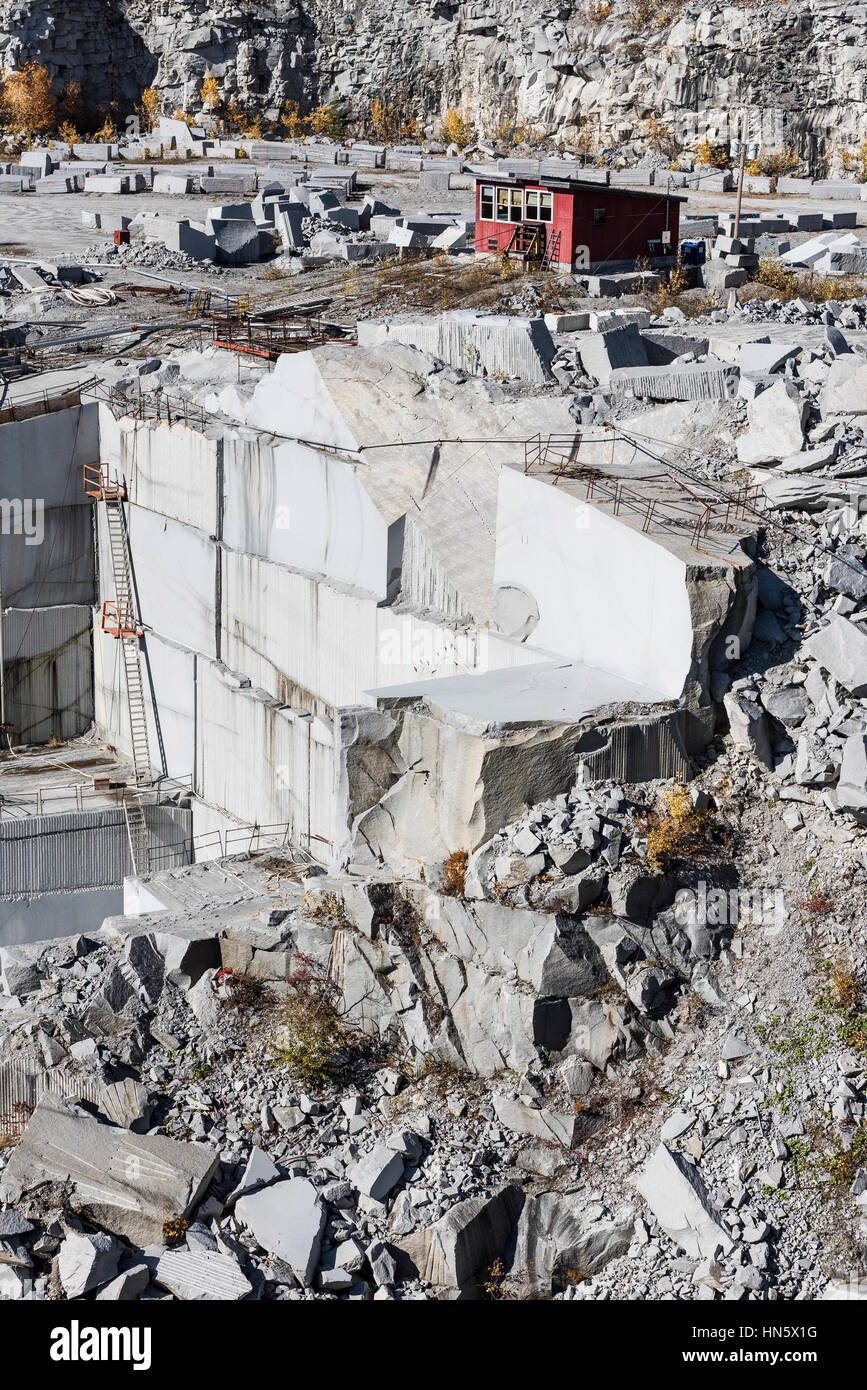 Rock of Ages granite quarry, Barre, Vermont, USA Stock Photo Alamy