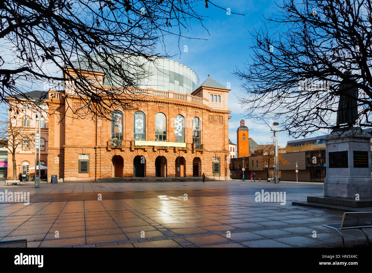 Mainz, State Theatre Stock Photo - Alamy