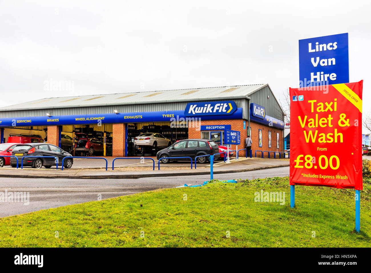 kwik fit tyres high resolution stock photography and images alamy