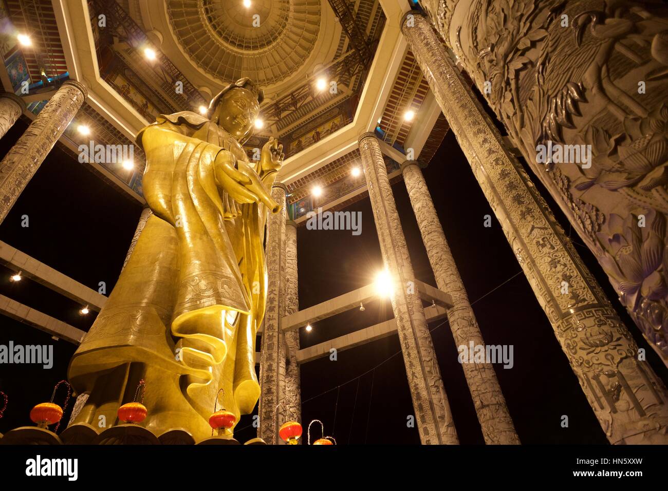 Guanyin (KuanYin, Avalokiteshvara) bodhisattva statue in Kek Lok Si
