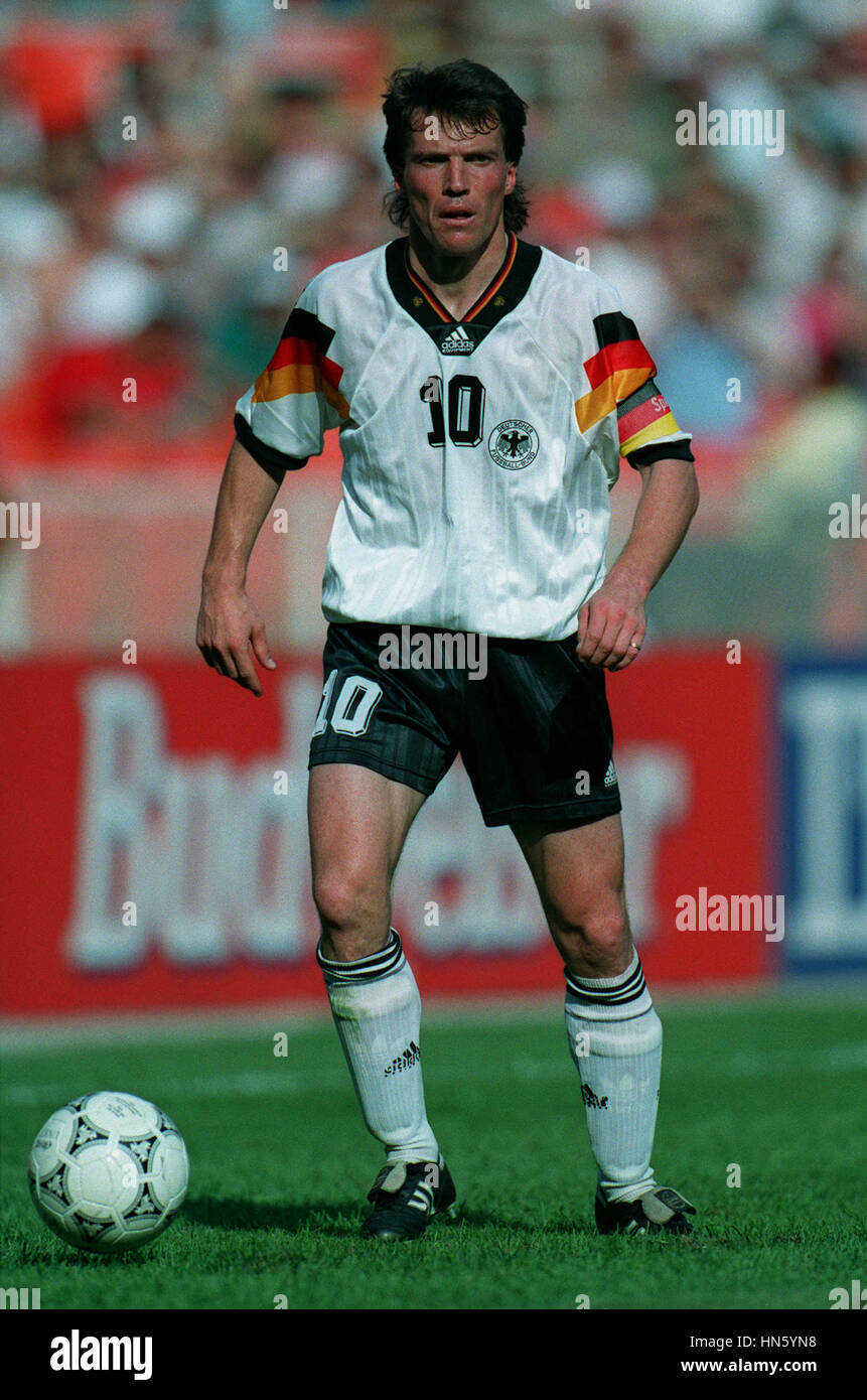 LOTHAR MATTHAUS GERMANY 29 June 1993 Stock Photo