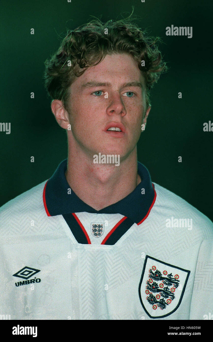 STEVE MCMANAMAN ENGLAND U21 21 September 1993 Stock Photo - Alamy
