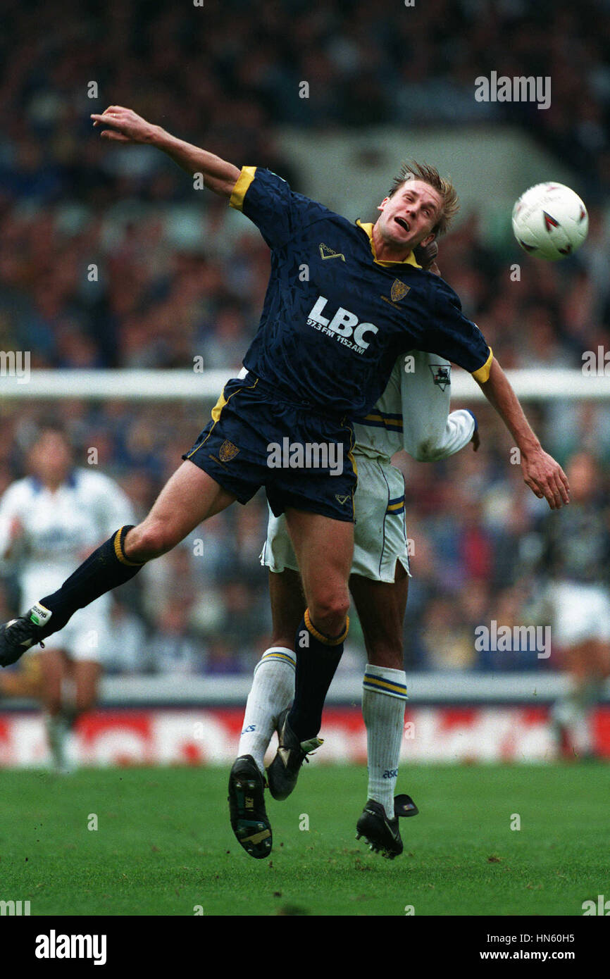 JOHN SCALES WIMBLEDON FC 04 October 1993 Stock Photo Alamy