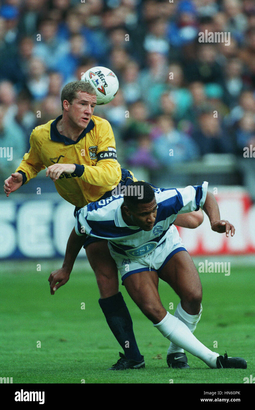 Devon White 2nd Goal QPR v Ipswich Oct 1993 