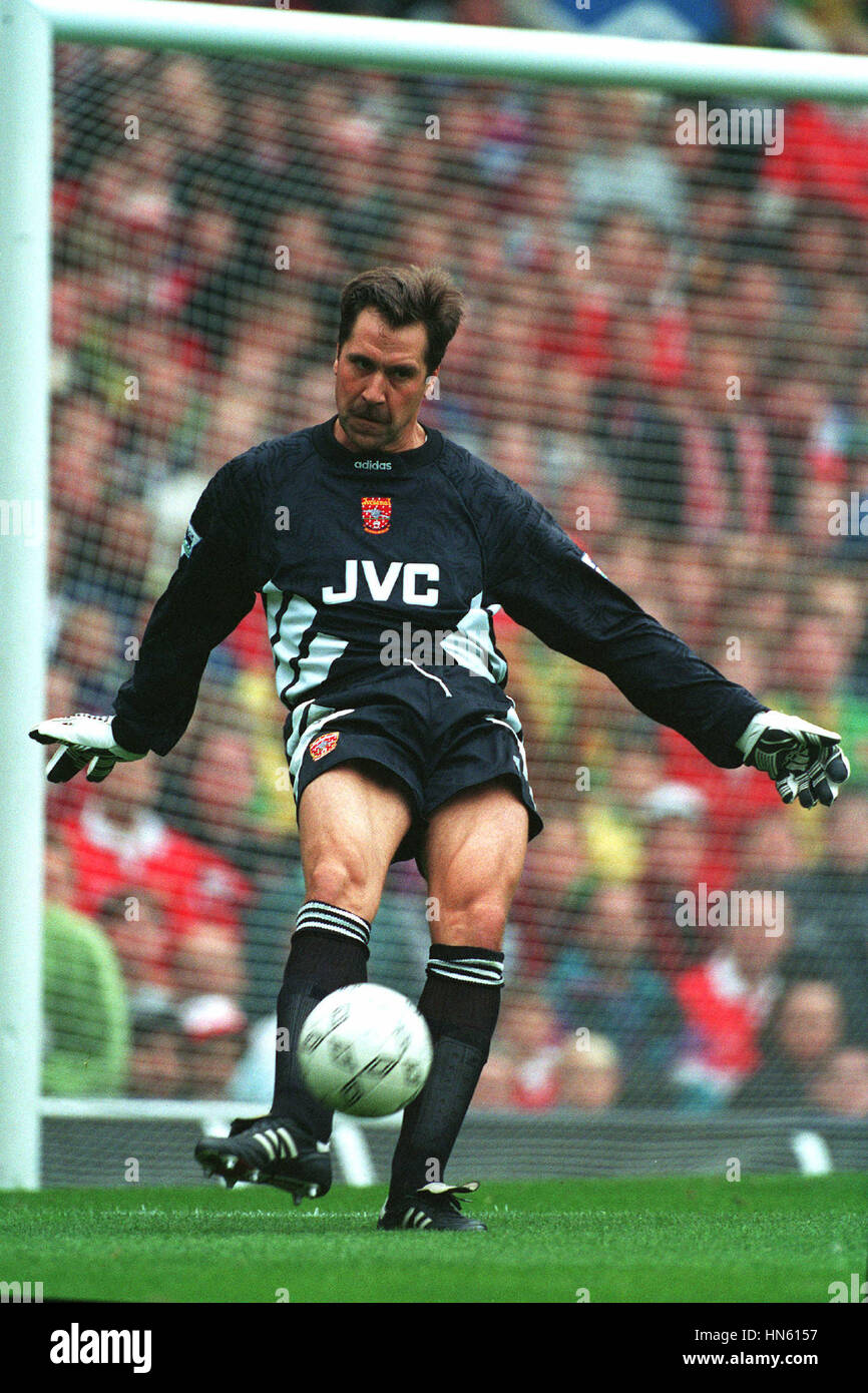 David Seaman (Arsenal) En Action – Photo Vintage 1993 – Ancien Cliché