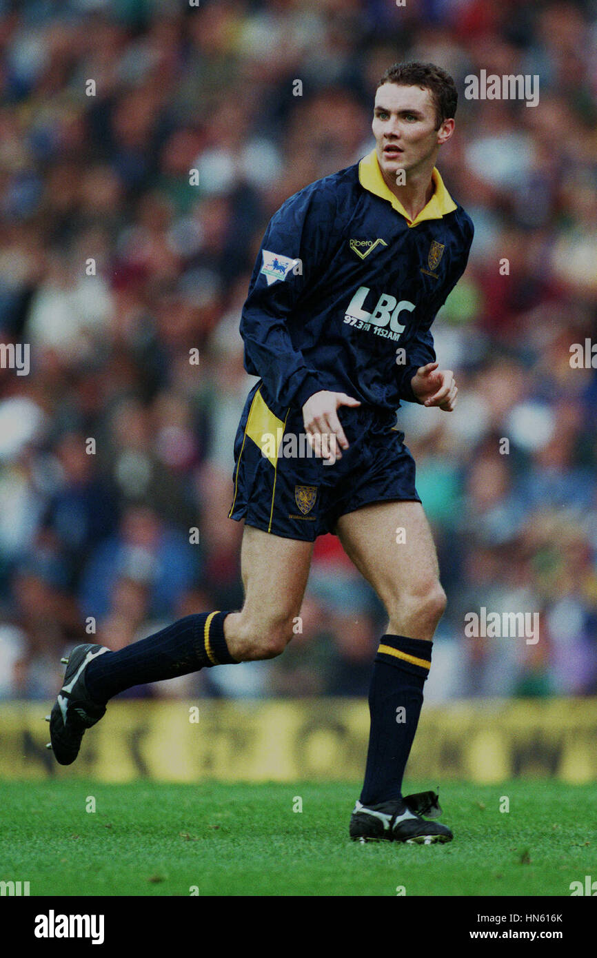 DEAN BLACKWELL WIMBLEDON FC 04 October 1993 Stock Photo Alamy