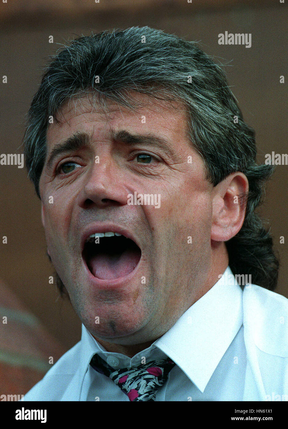 KEVIN KEEGAN NEWCASTLE UNITED FC MANAGER 24 August 1993 Stock Photo - Alamy