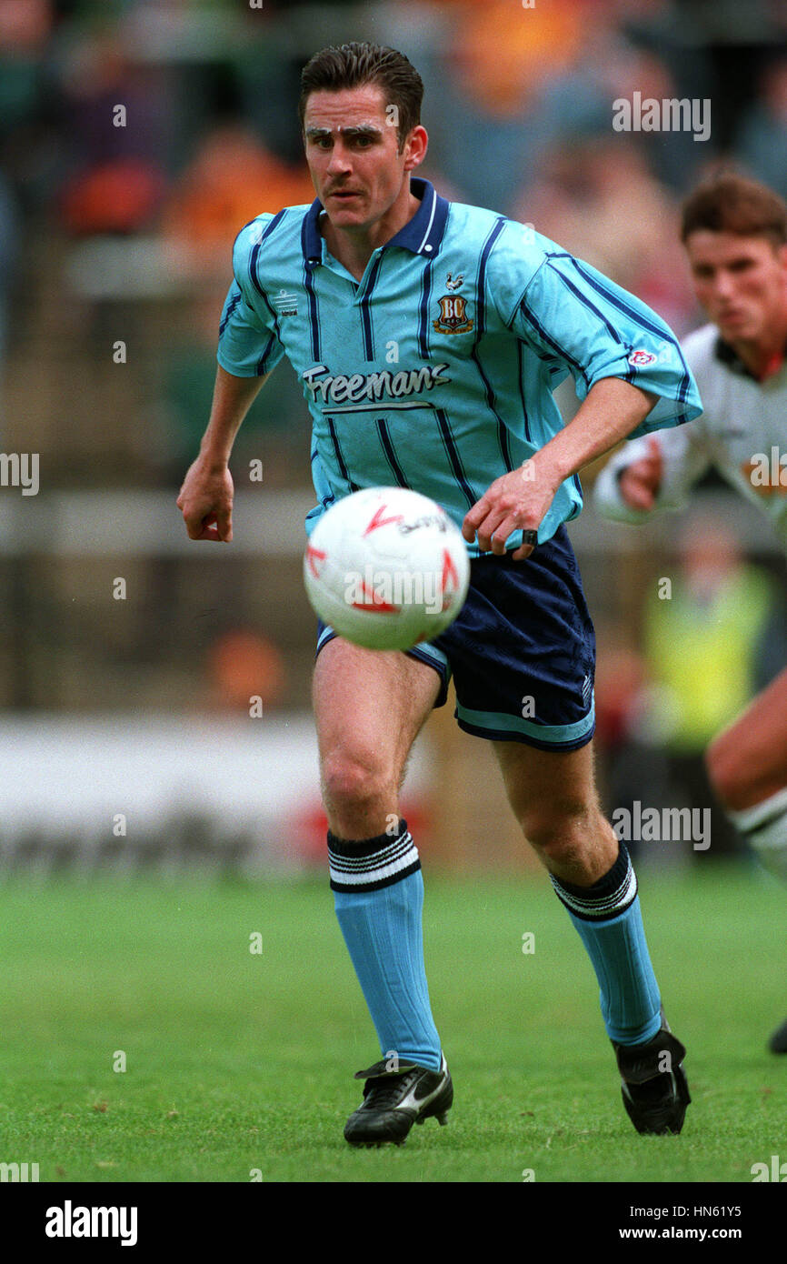 PAUL REID BRADFORD CITY FC 06 September 1993 Stock Photo Alamy