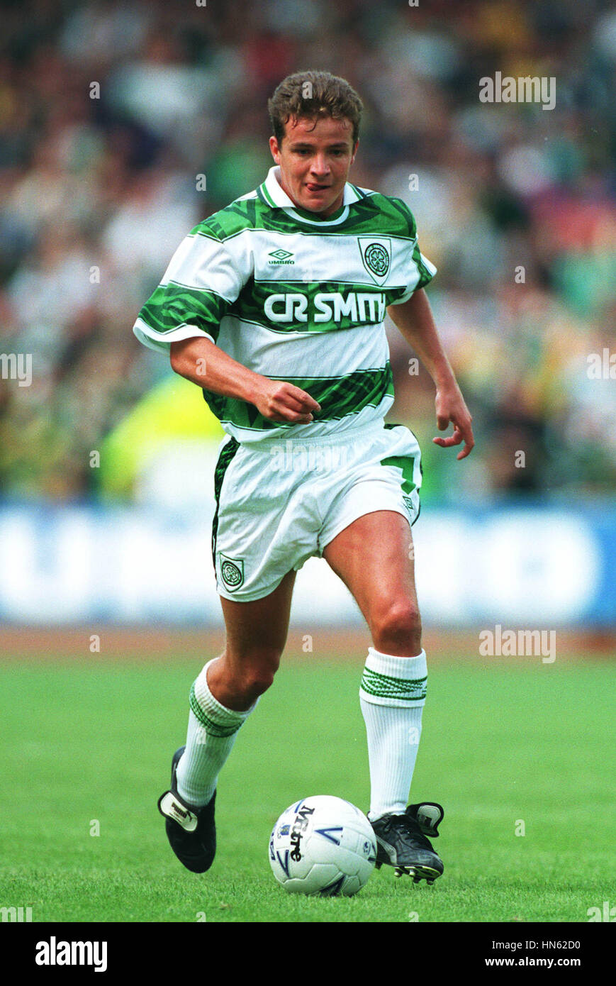 STUART SLATER GLASGOW CELTIC FC 02 August 1993 Stock Photo - Alamy