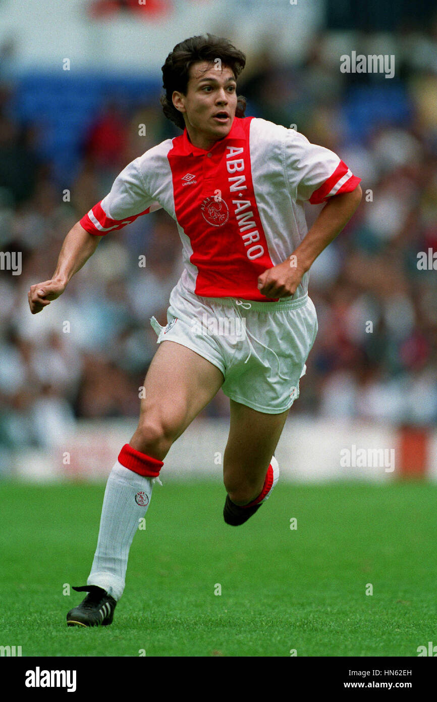 JARI LITMANEN AJAX FC 06 August 1993 Stock Photo - Alamy