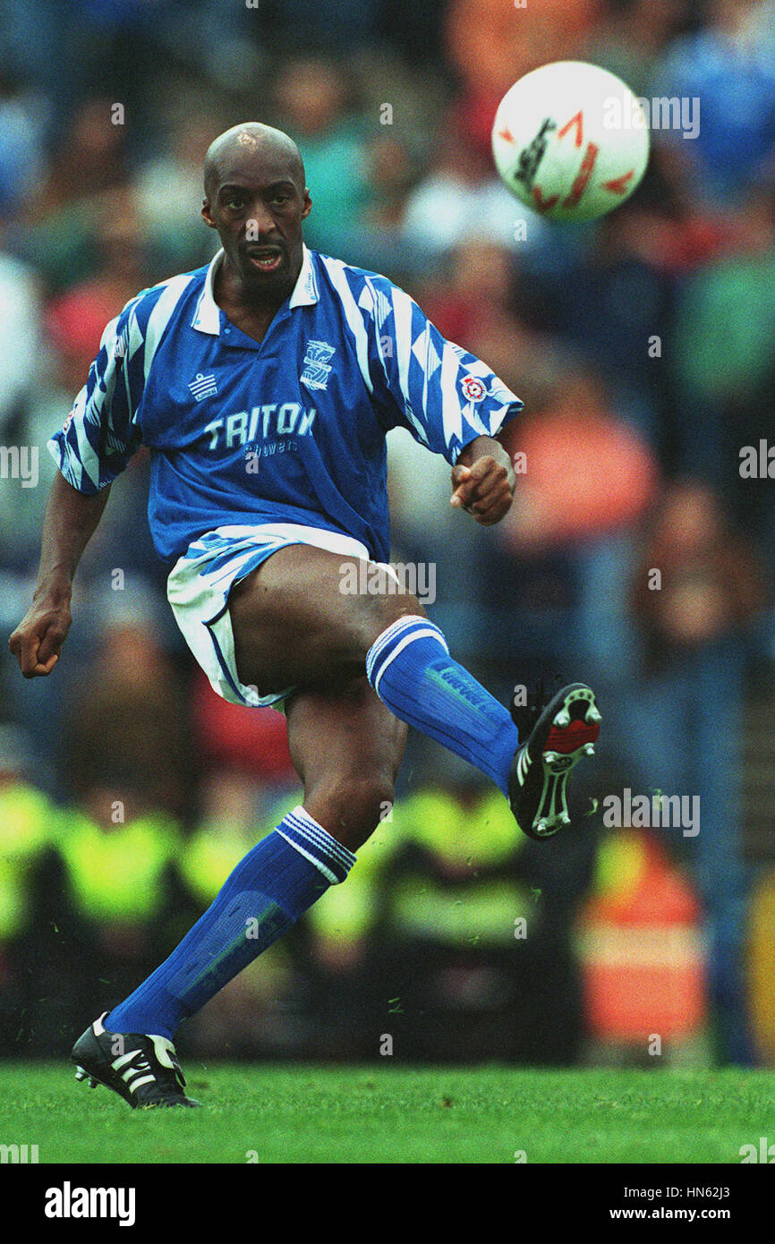 CHRIS WHYTE BIRMINGHAM CITY FC 23 August 1993 Stock Photo