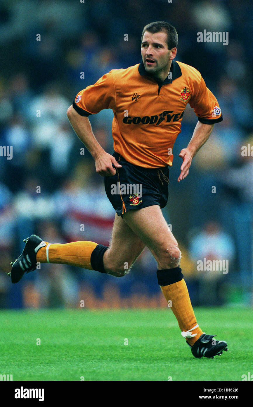 STEVE BULL WOLVERHAMPTON WANDERERS FC 23 August 1993 Stock Photo