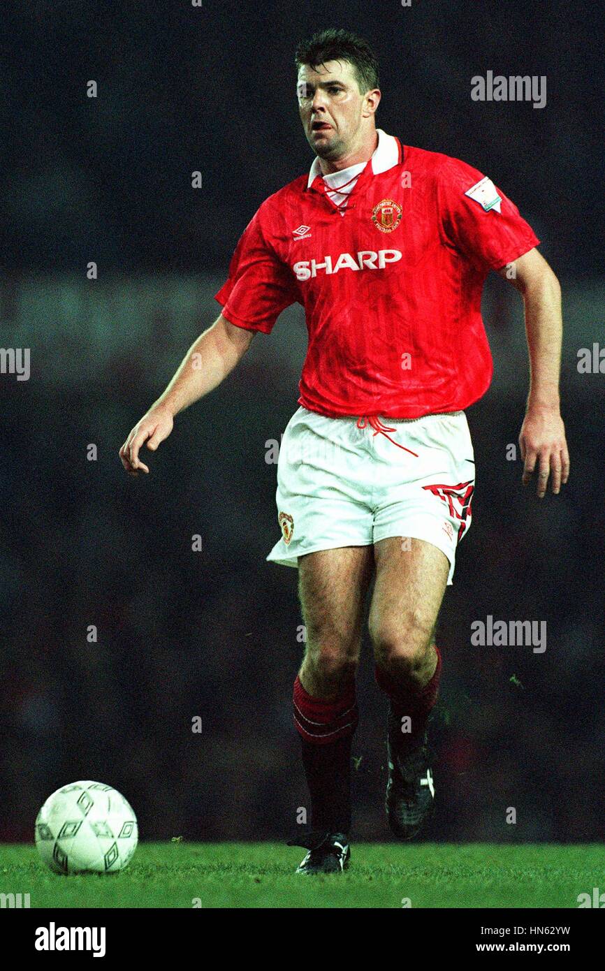 GARY PALLISTER MANCHESTER UNITED FC 23 August 1993 Stock Photo Alamy