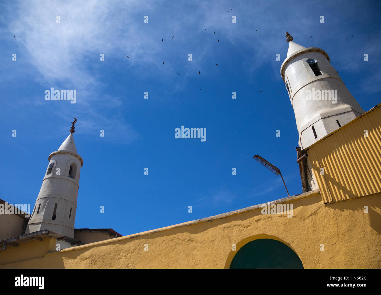 AlJami mosque minarets, Harari Region, Harar, Ethiopia Stock Photo Alamy