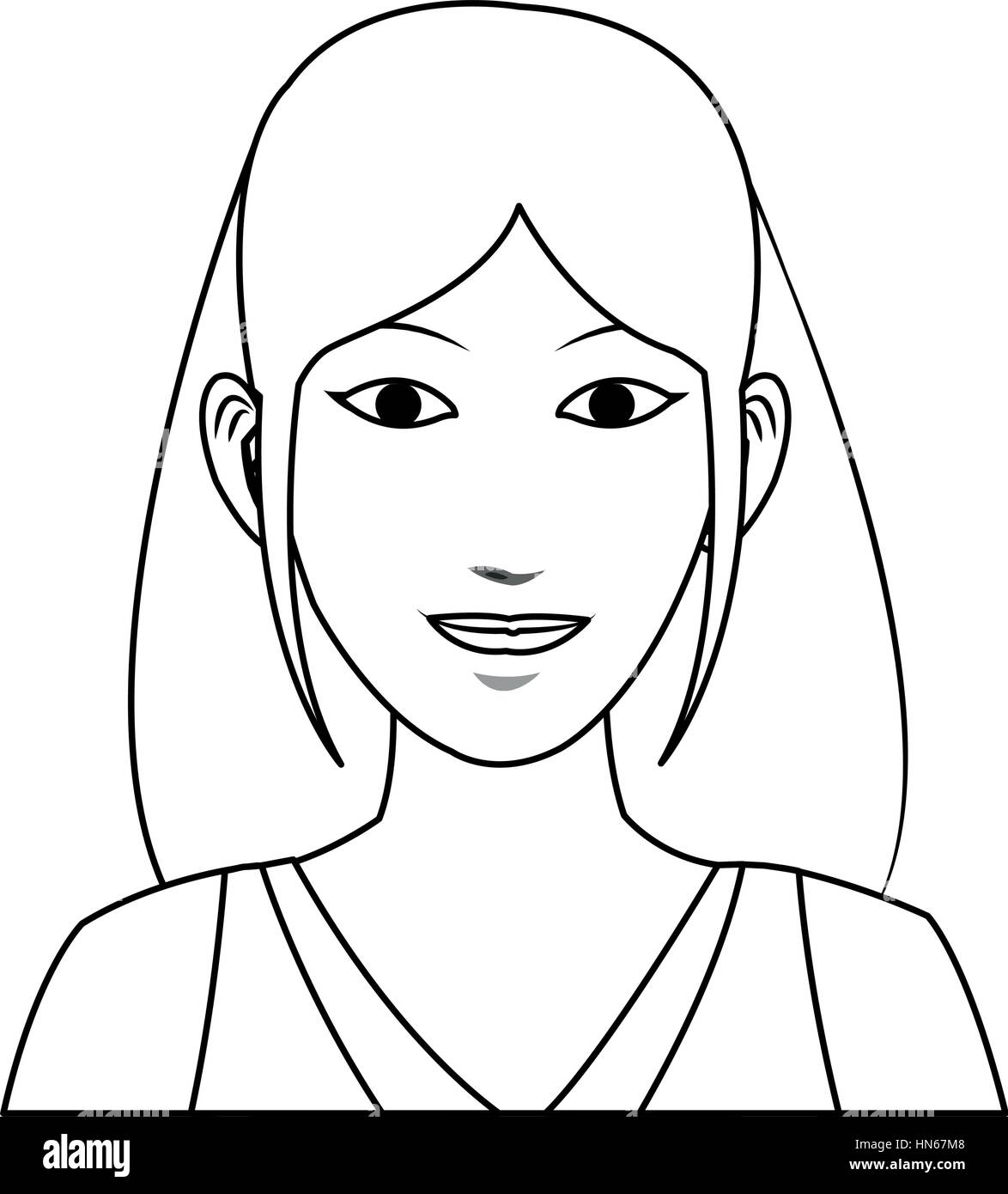 woman cartoon icon Stock Vector Image & Art - Alamy
