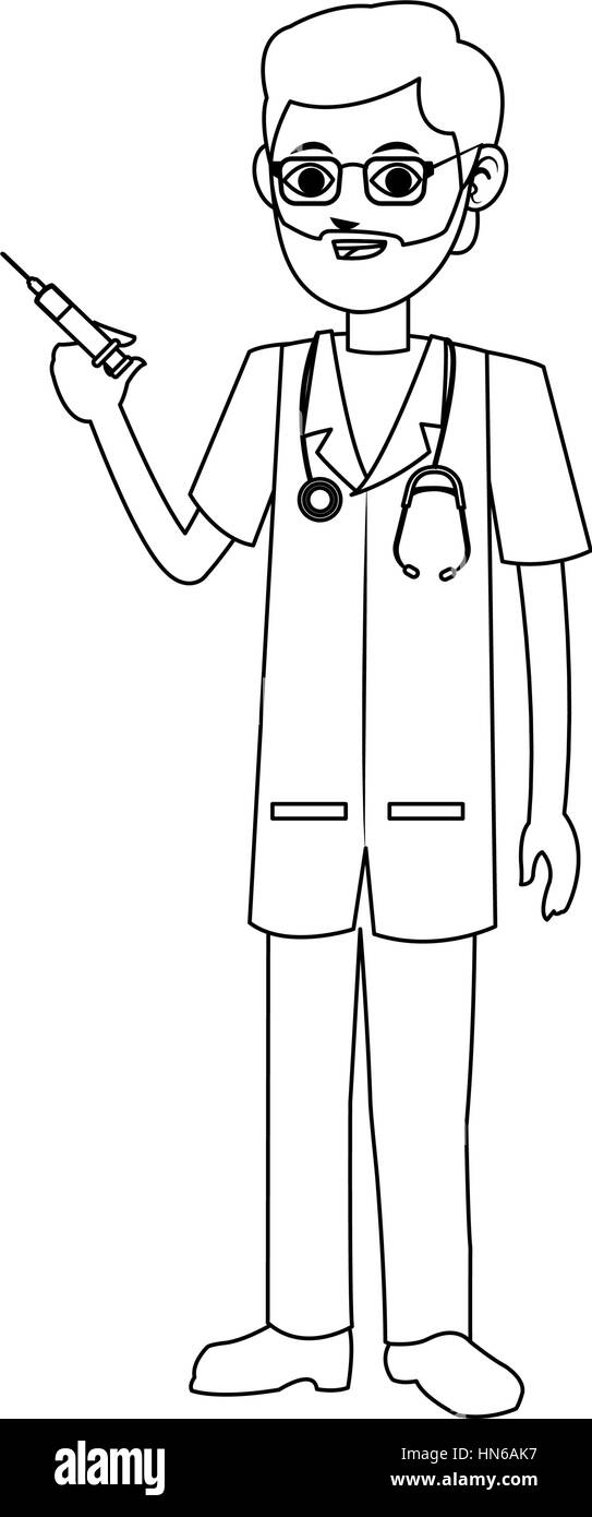 man medical doctor icon Stock Vector Image & Art - Alamy