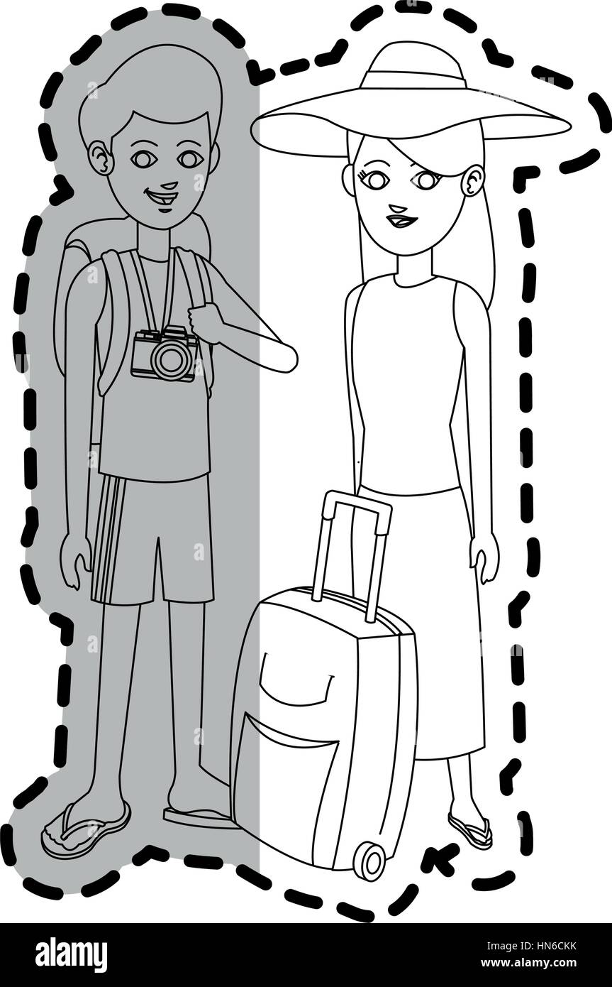 young couple icon Stock Vector Image & Art - Alamy