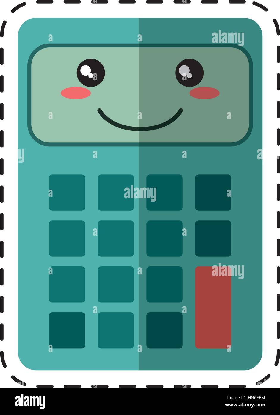 calculator mathematics accounting cut line Stock Vector Image & Art Alamy