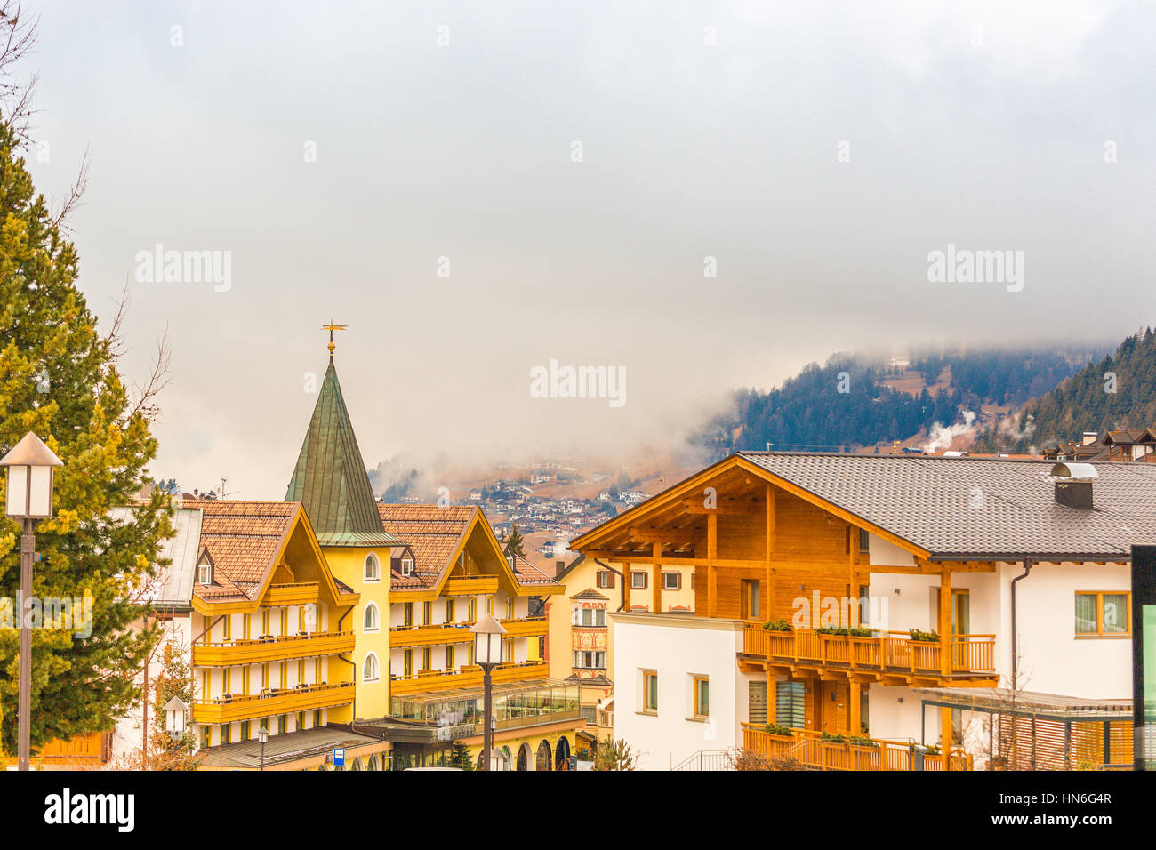 Village of alpine valley hi-res stock photography and images - Alamy