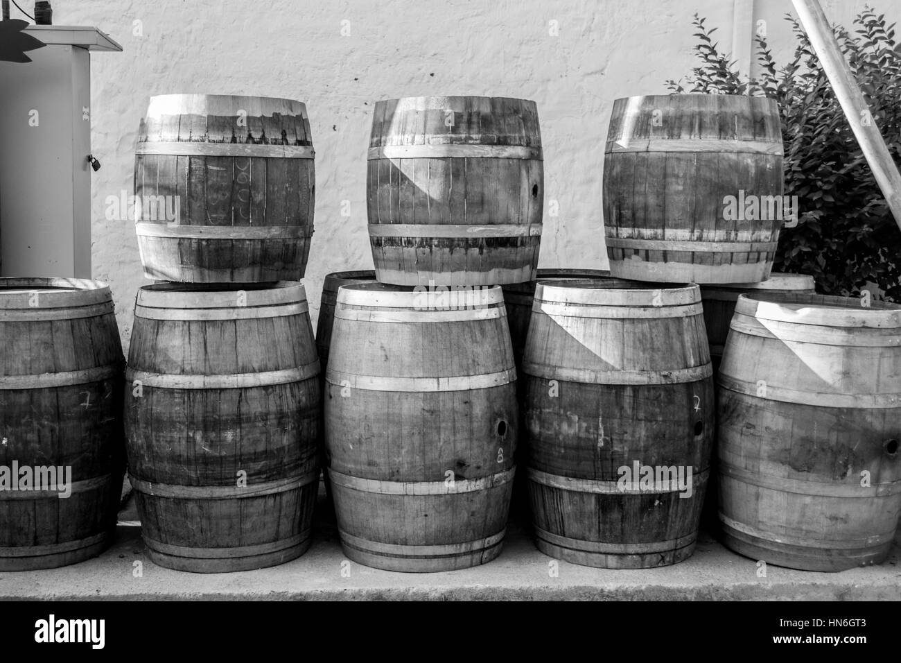 Black and white barrels hires stock photography and images Alamy