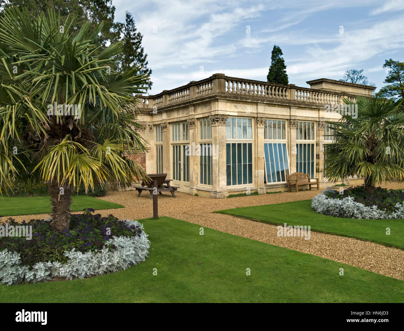Archway House greenhouse, Castle Ashby Gardens, Castle Ashby