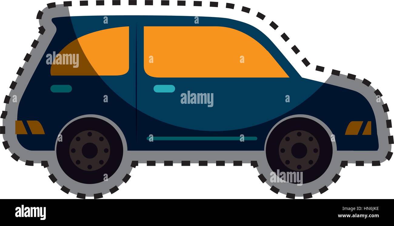 car sedan vehicle icon vector illustration design Stock Vector Image ...
